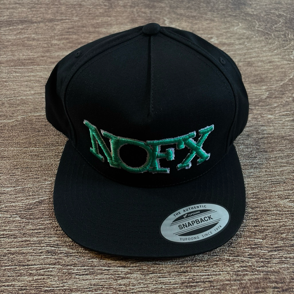 EXCLUSIVE TOPI SNAPBACK ORIGINAL NOFX LOGO OFFICIAL WEBSTORE