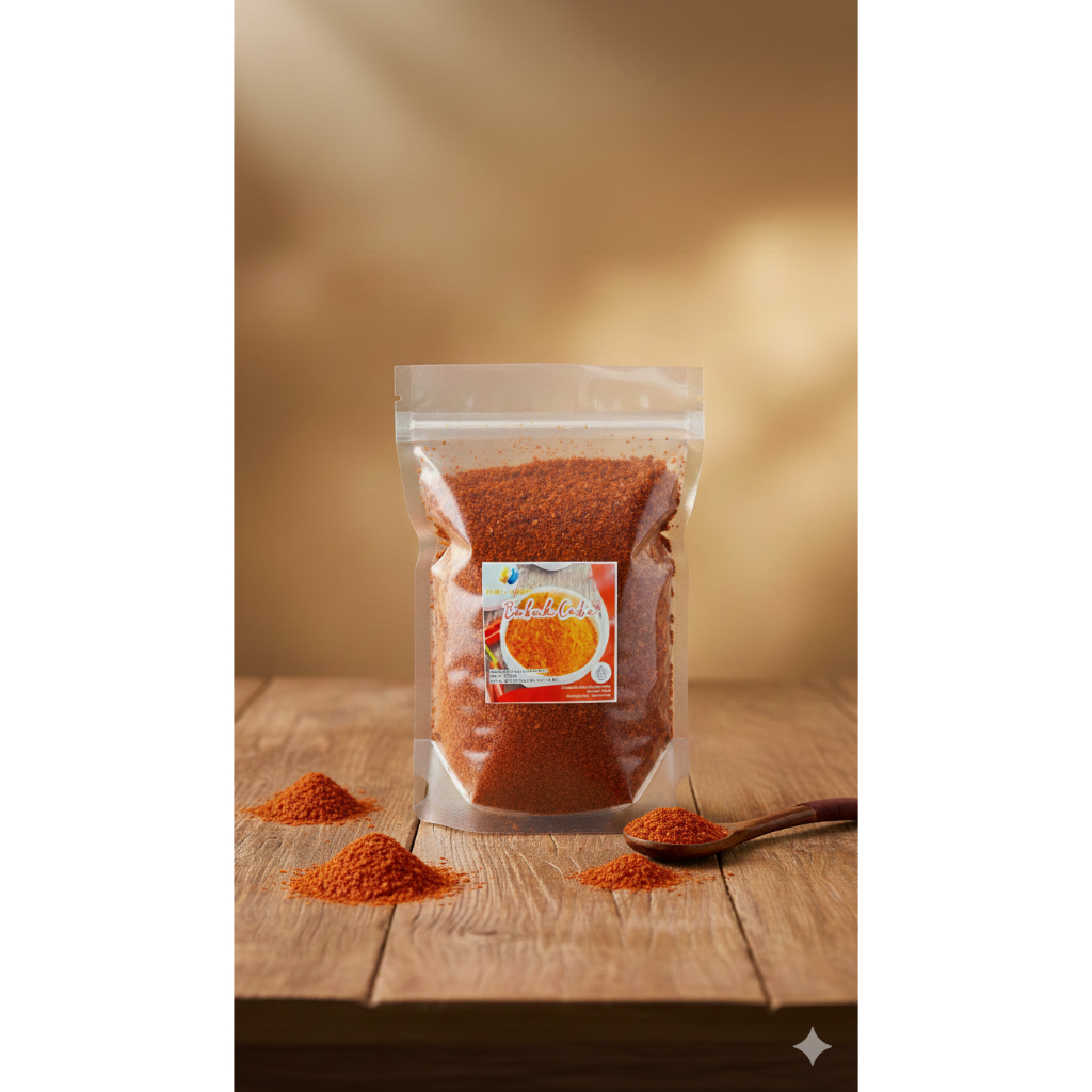 CABE BUBUK SUPER PEDAS 1KG UNTUK KUAH SEBLAK DAN BASO ACI CABE BUBUK HALUS DAUN JERUK BOCI
