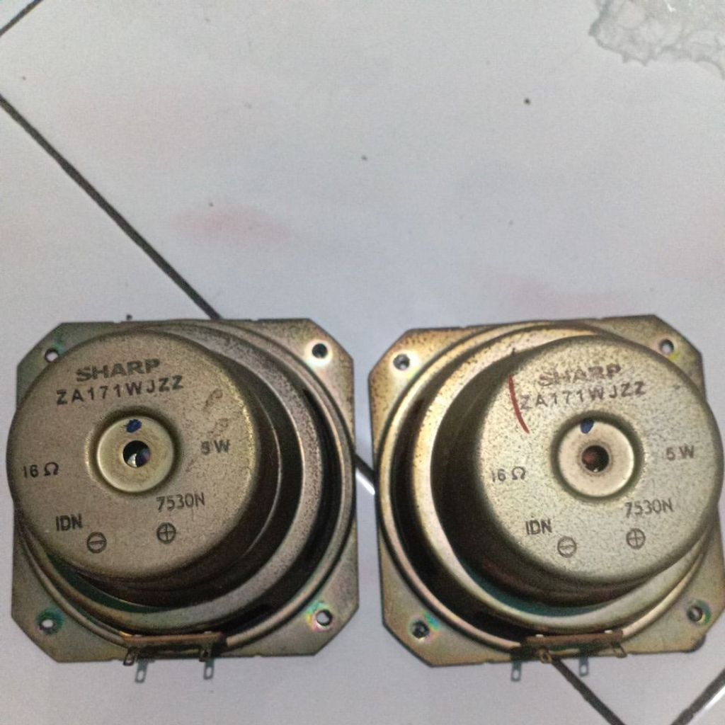 Speaker TV Tabung Sharp Alexander ORI Copotan