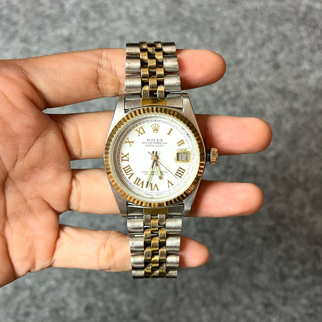 Jam rolex premium second