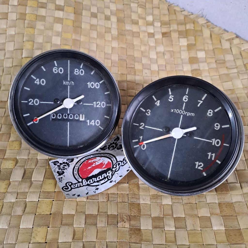 SPIDO RPM TACHOMETER SPIDOMETER YAMAHA RX100 RX 100 NOS