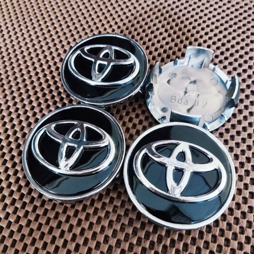 4pcs TUTUP DOP RODA CENTER VELG MOBIL TOYOTA ALL NEW 2016/2020 AVANZA VELOZ INNOVA REBORN VENTURER R