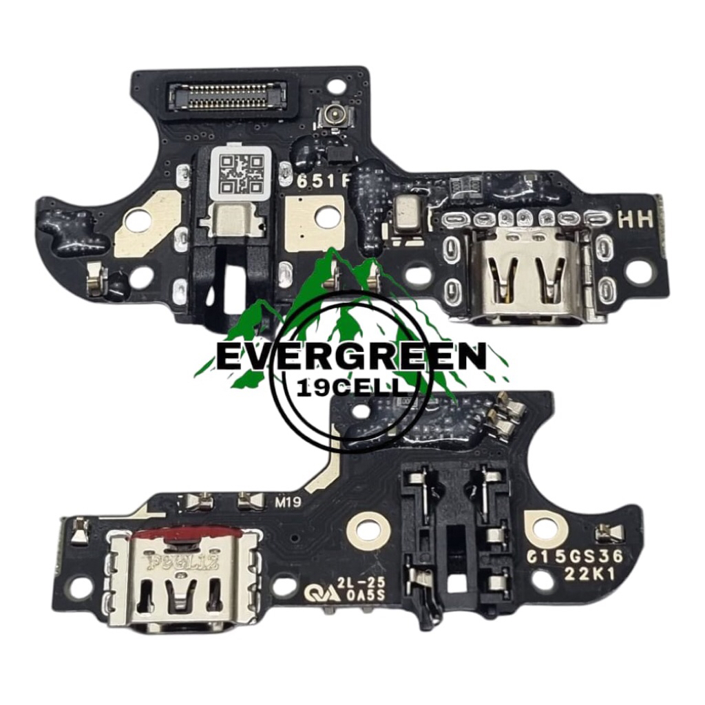 PAPAN PCB KONEKTOR CHARGER OPO A5S / OPPO A11k OPPO A12 2020 + CON H/F + MIC KONEKTOR CAS OPPO A12 2