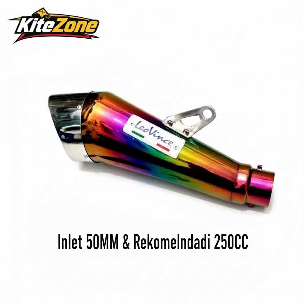 Slincer Knalpot  Racing Leovince Cobra Slincer Only Ninja250 R25 Z250 Mt25 Cbr250 Cbr150 Cb150