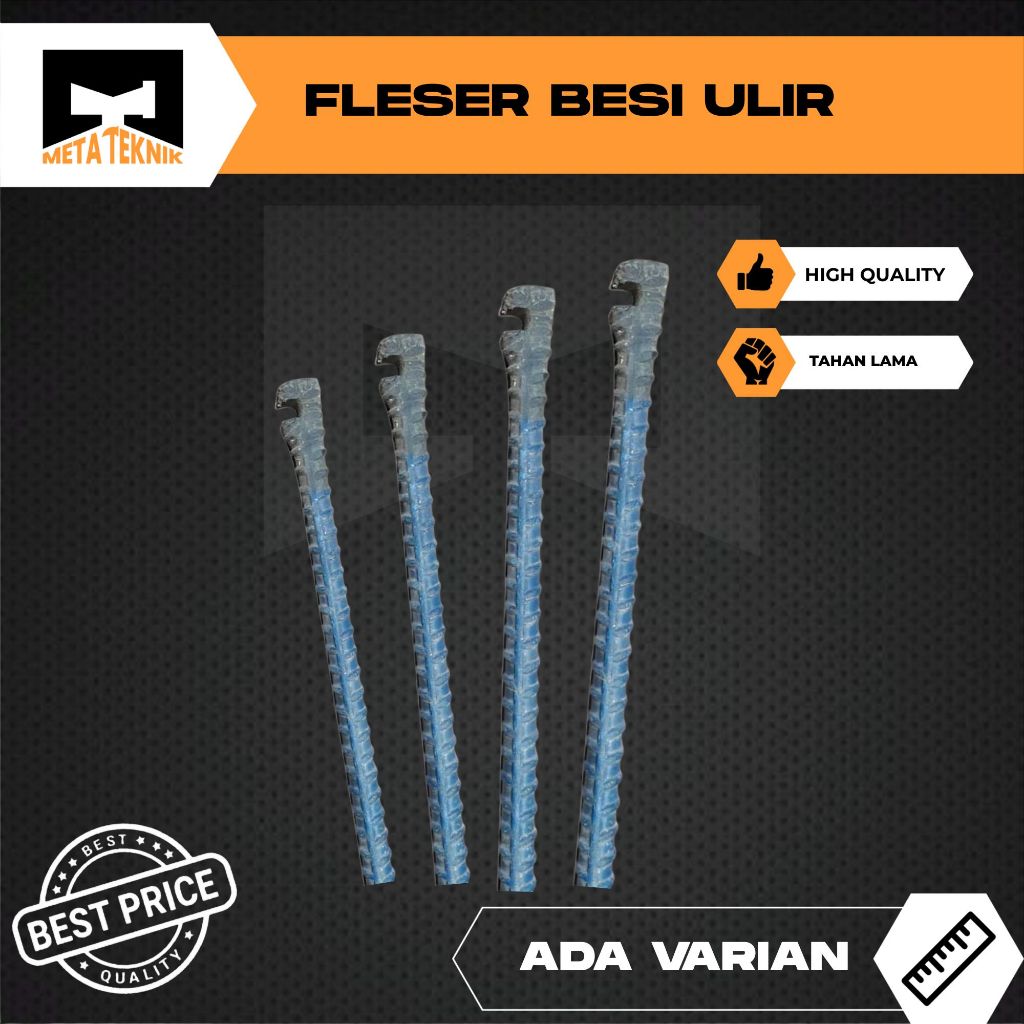 Pleser Pembengkok Besi Beton / Fleser Bengkok Ulir / 6" inch 8" inch 10" inch 12" in