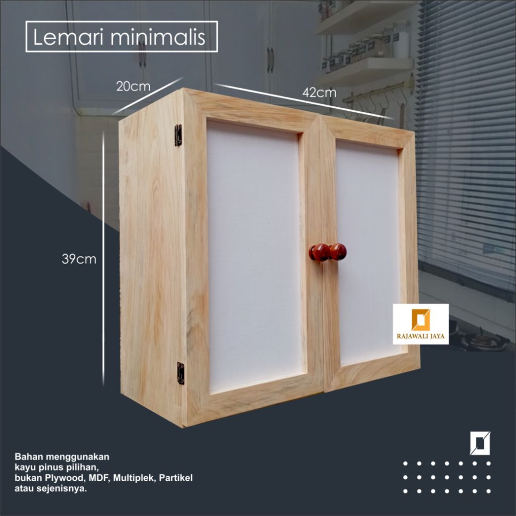 lemari minimalis | rak dapur | lemari dapur | lemari gantung | rak gantung | rak kayu | lemari kayu 