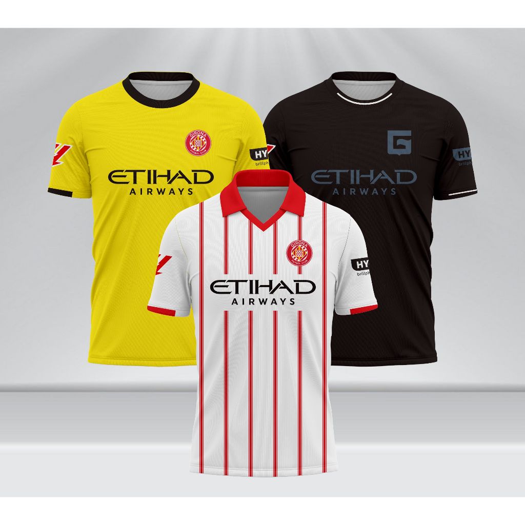 Jersey Girona Home Away Third 2025 2026 Full Printing