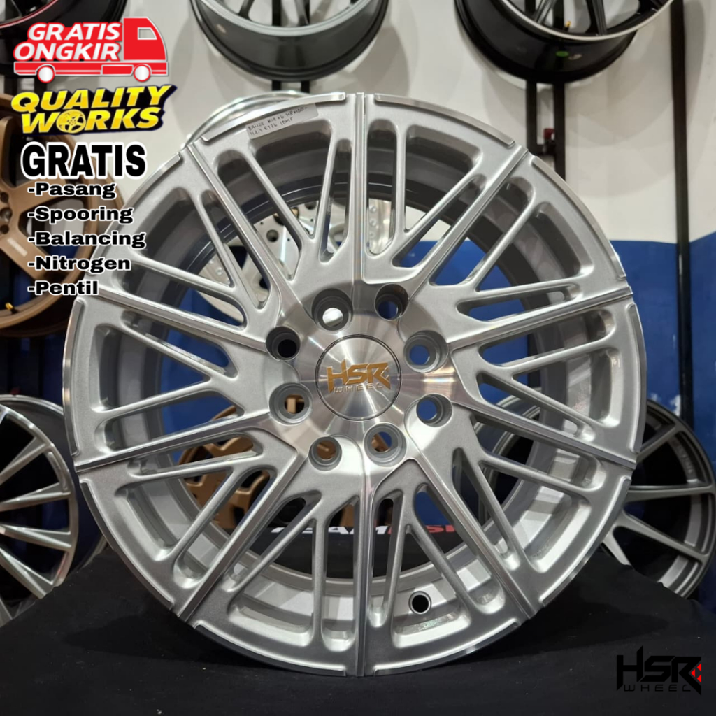 Velg Ring 14 Mobil Avanza Xenia Sigra Pnp Ban Standar, Velg HSR Wheel Balige