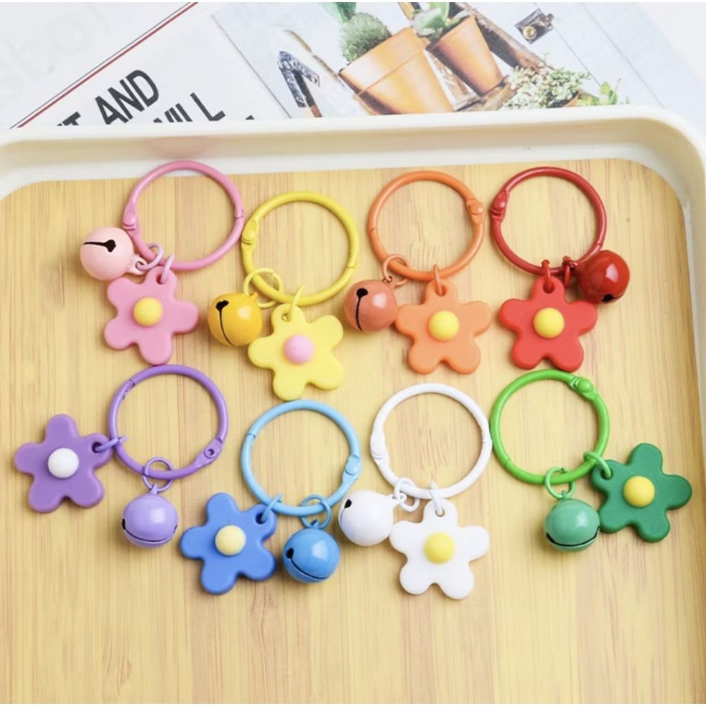 Gantungan Kunci Bunga Lonceng