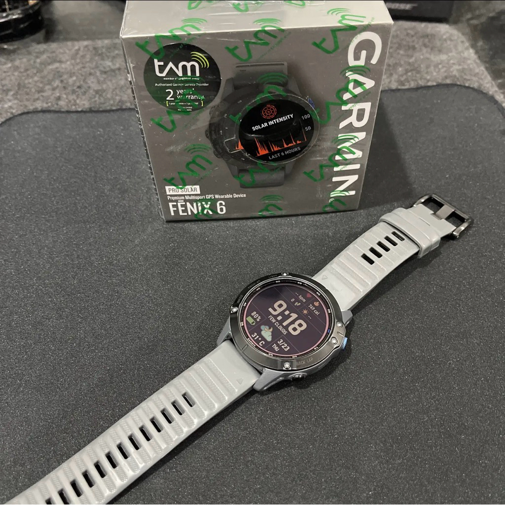 Garmin Fenix 6 Pro Solar Second Mulus