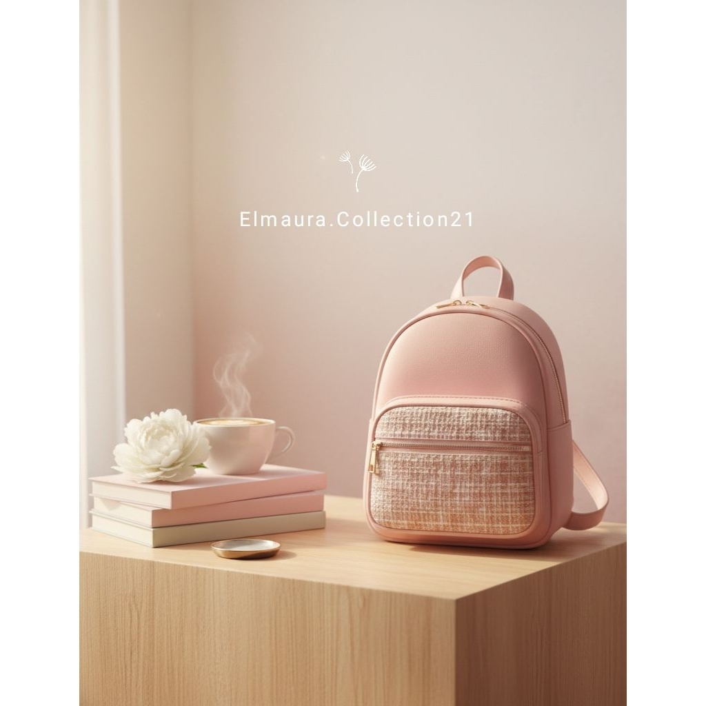 KIYOMI-Tas Ransel Wanita-Tas Ransel Wanita Kekinian-Tas Ransel Kiyomi