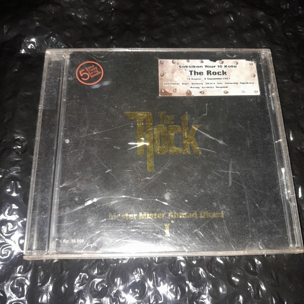 cd the rock master mister ahmad dhani