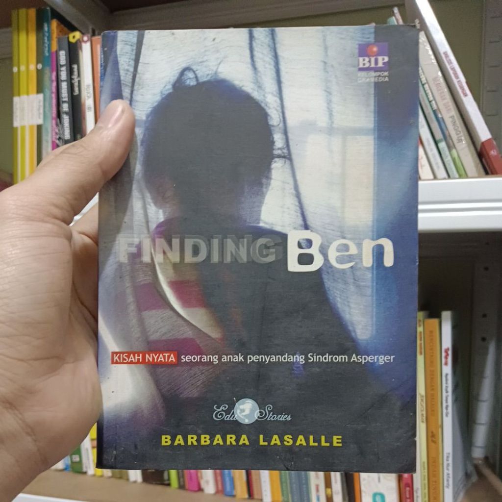 Buku Finding Ben Barbara Lasalle || Kisah Nyata seorang anak penyandang sindrom Asperger