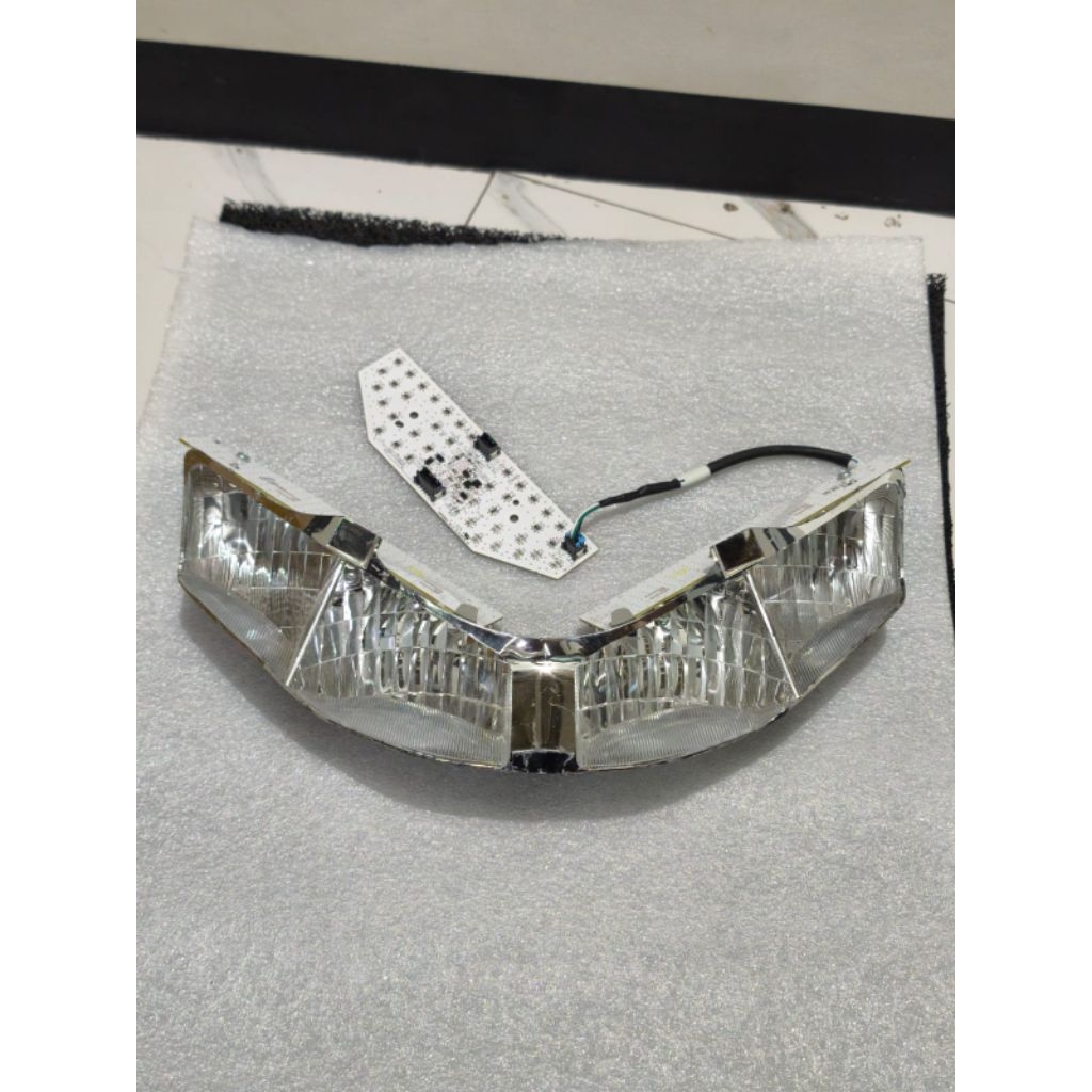 PCB+Crome Lampu depan Aerox New 155 Connected Original VCB PCB led Lampu depan Aerox New 155 ori