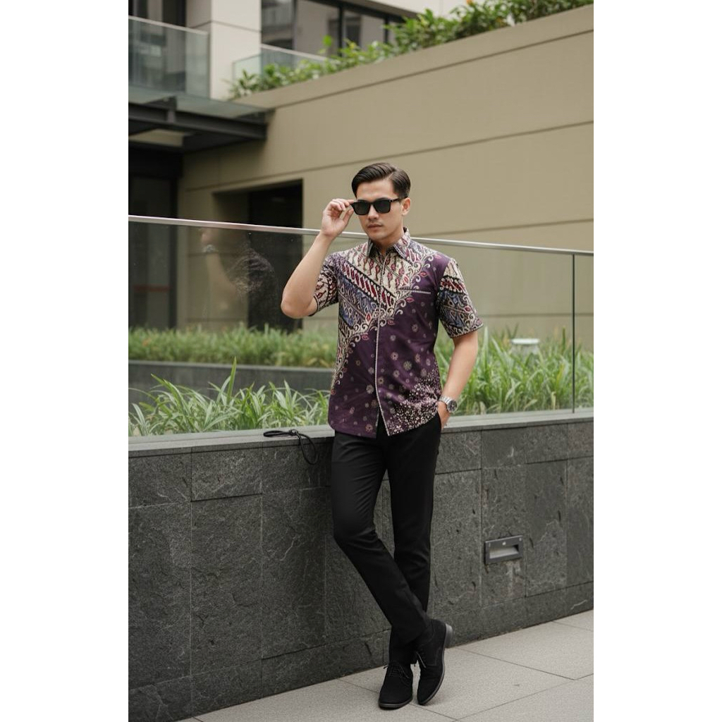 Batik Cantieq Exclusive - PARANGBHAIKAMA |Batik Pria premium exclusive jahitan smock mewah nyaman di
