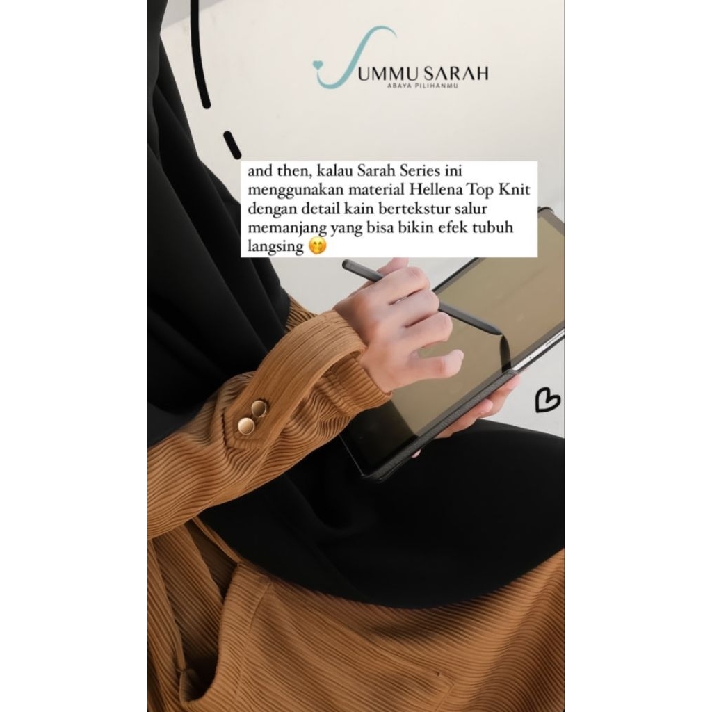 Preloved Ummu Sarah (Sarah Abaya)