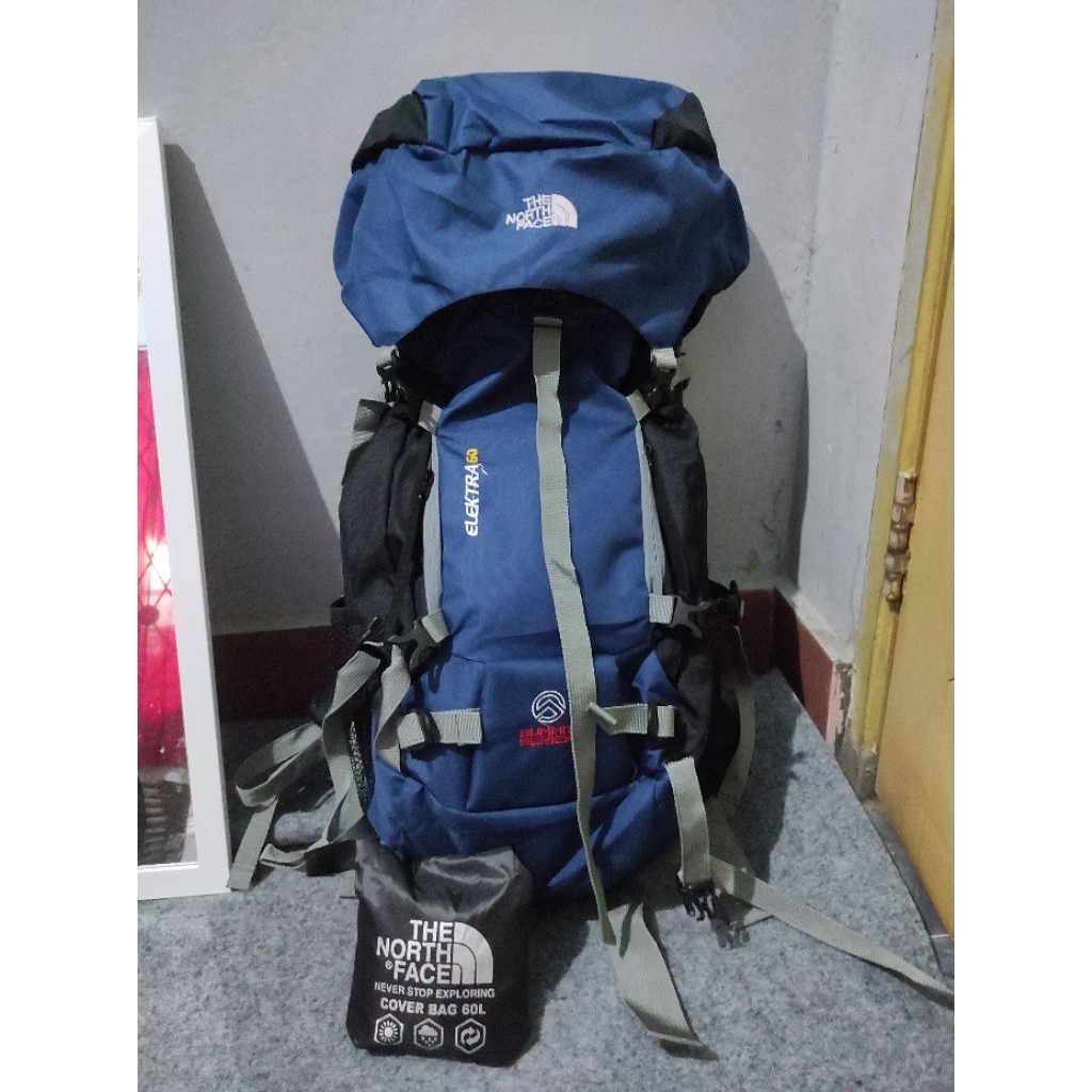 Tas Ransel Gunung Carrier Electra 60L Tas Hiking Gunung Berkualitas Camping Outdoor