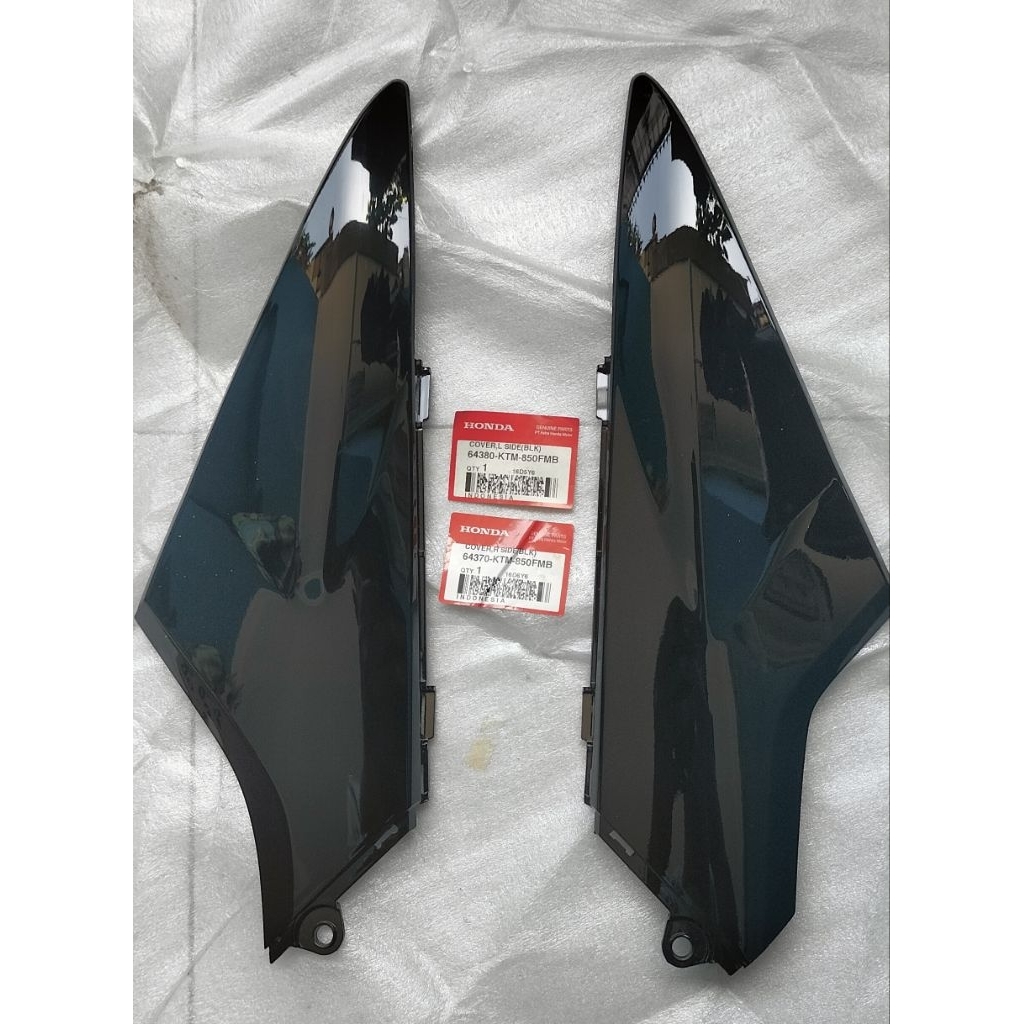 64370/64380-KTM-850FMB Sambungan Body tengah Honda Supra X 125 BATMAN Kanan dan Kiri (1set) warna Hi