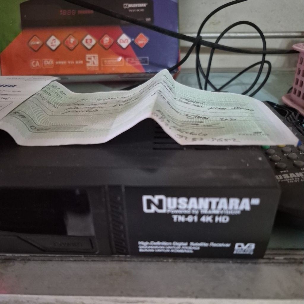 Sale /Obral Receiver NUSANTARA HD TN-01 4K bekas