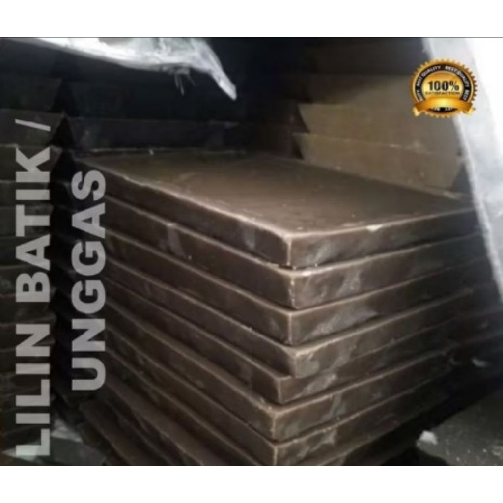 1/2kg-malam lilin hitam batik dan perontok bulu unggas