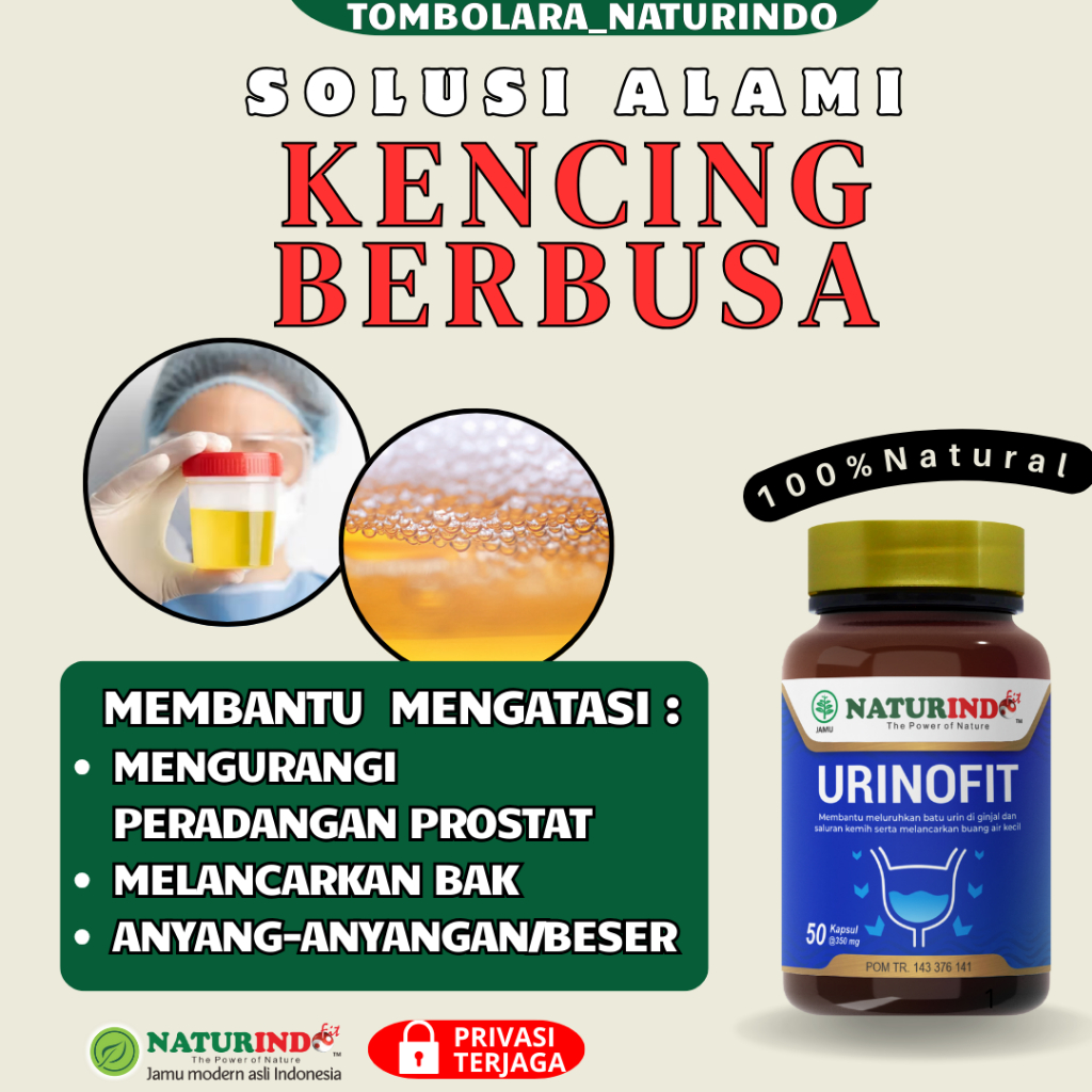 Obat Herbal Urin Berbusa Kencing Manis Isk Berbuih Urinofit Herbal Naturindo