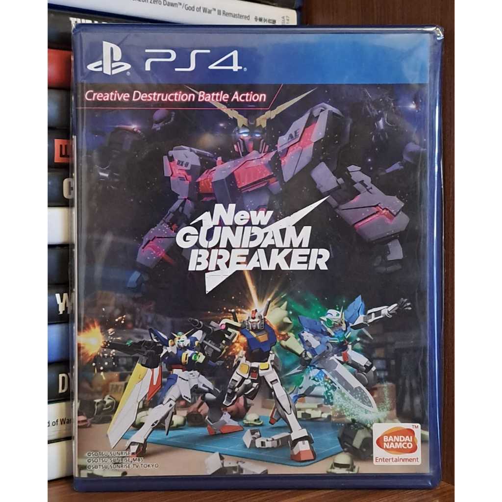 BD PS4 Kaset PS4 NEW GUNDAM BREAKER