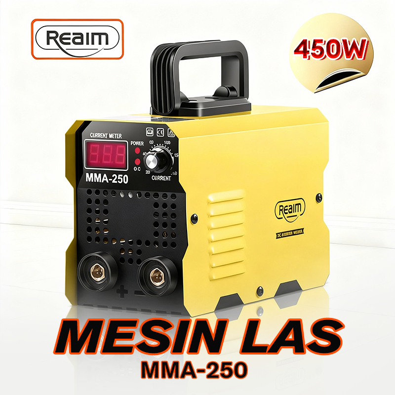 REAIM Mesin Las Inverter MMA-250 900 Watt Mesin trafo las Welding Machine Portable Welding Tools
