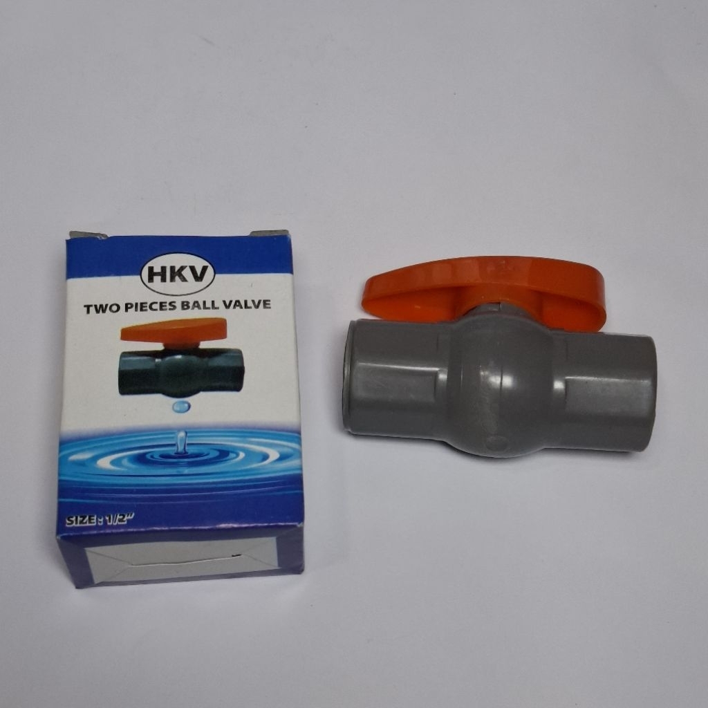 HKV Ball Valve PVC 1/2 Inch | Stop Kran HKV