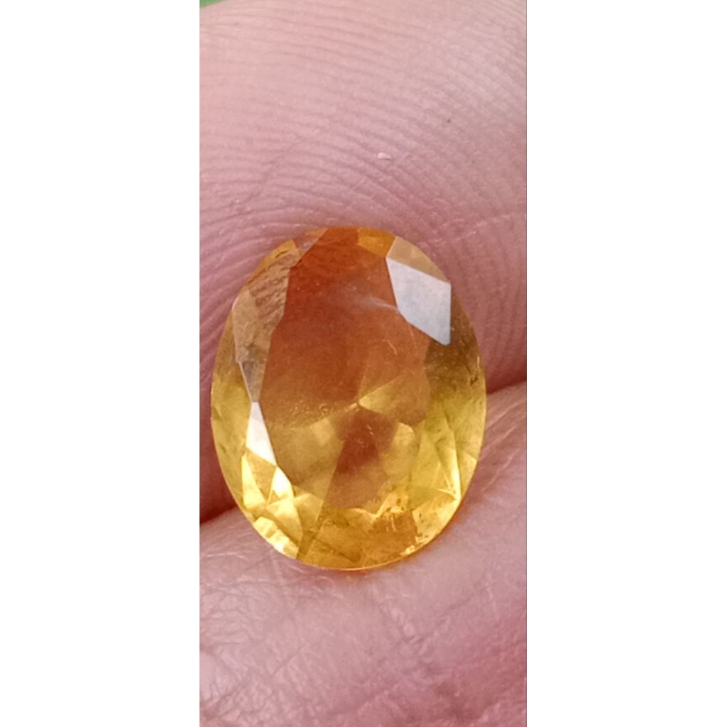 permata natural kecubung kuning kode 586