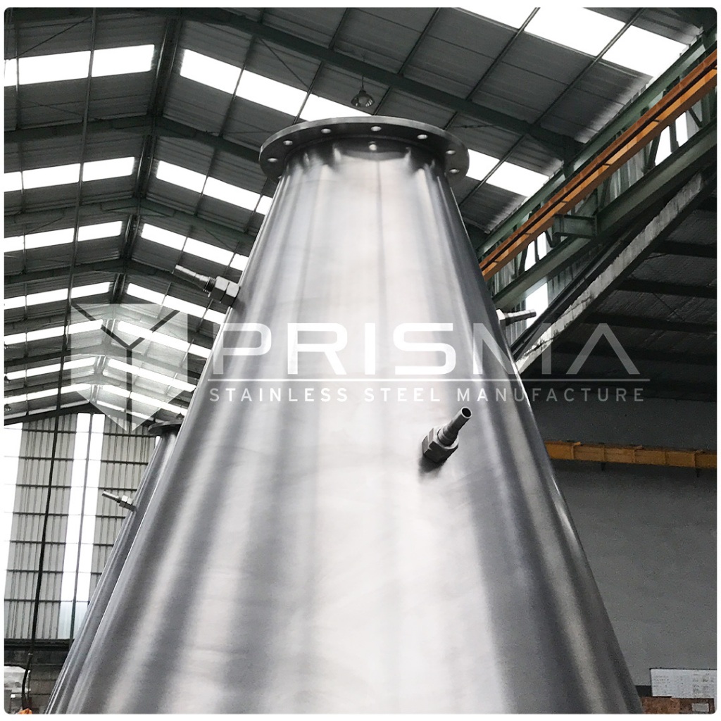 Silo Stainless/Silo Penyimpanan Stainless/Conical Silo Stainless/Silo Stainless Industrial/Conical H