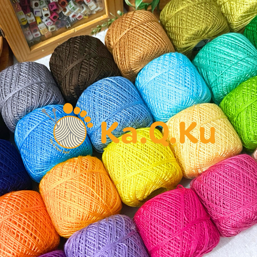 1ROLL BENANG SULAM / BENANG SULAM BENANG RAJUT BENANG JAHIT CAP PAYUNG
