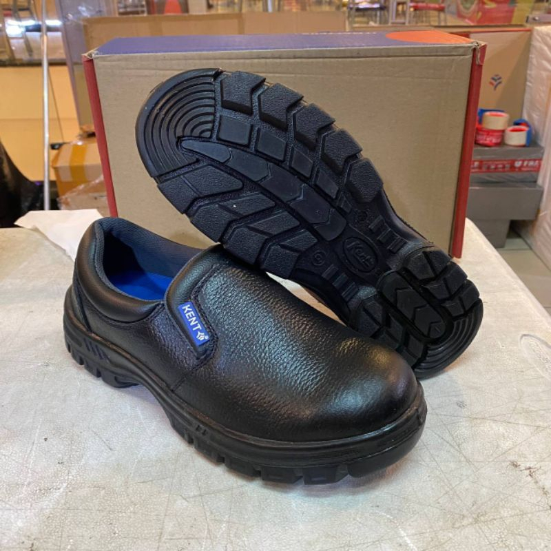 Sepatu Safety Kent Papua / Sepatu Safety Pria Kent Papua Black Shoes -