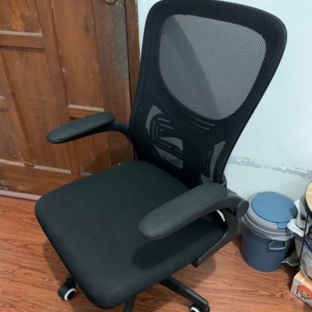 Informa zidan low back Kursi kantor hidrolik kursi kerja kursi putar hitam