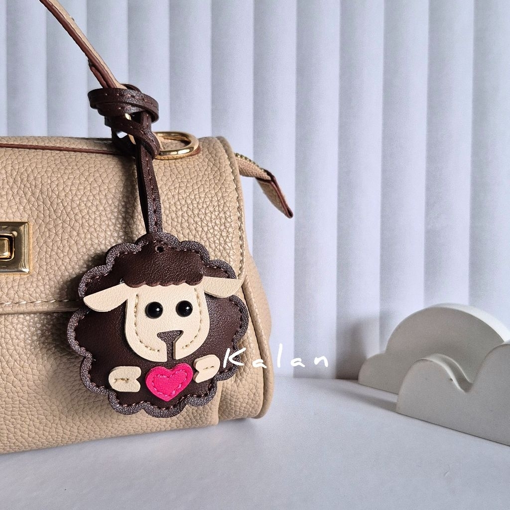 KALAN Gantungan Tas/Kunci Domba Sheep Bag Charm
