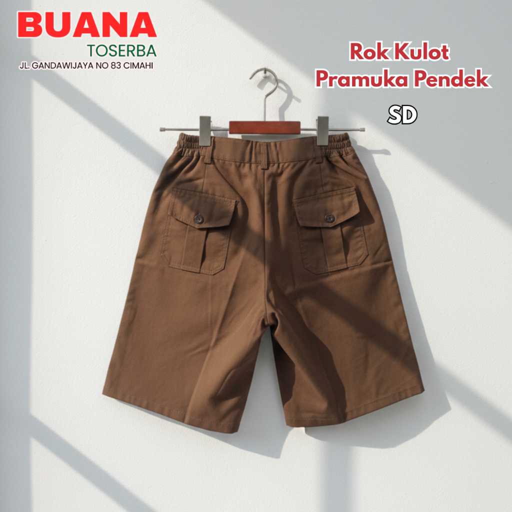 Rok Kulot Pramuka SD Pendek