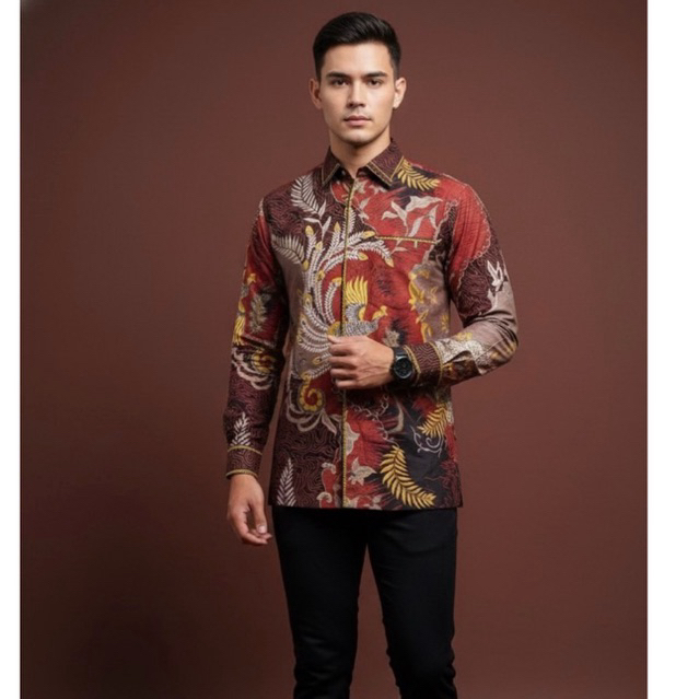 Batik Cantieq Exclusive - SURYAKANTA | Batik Pria Luxury Sutra ATBM – Outfit Formal Premium Para Pri