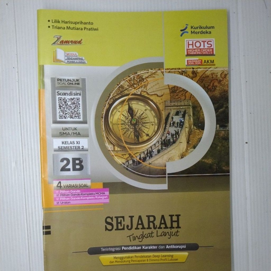 LKS SMA MA SEJARAH TINGKAT LANJUT KELAS 11 SEMESTER 2 KURIKULUM MERDEKA