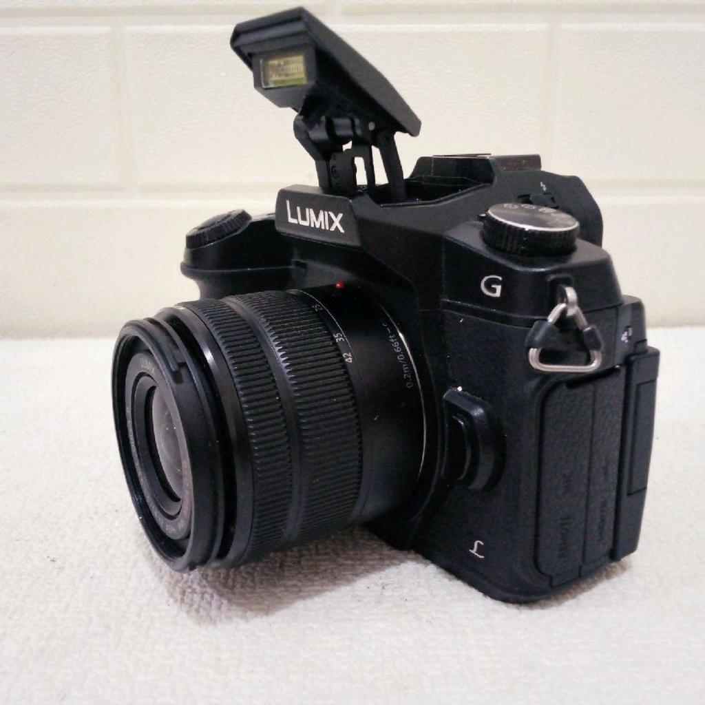 panasonic Lumix DMC G85 lensa 14-42mm kamera mirolles second Camera Mirrorless