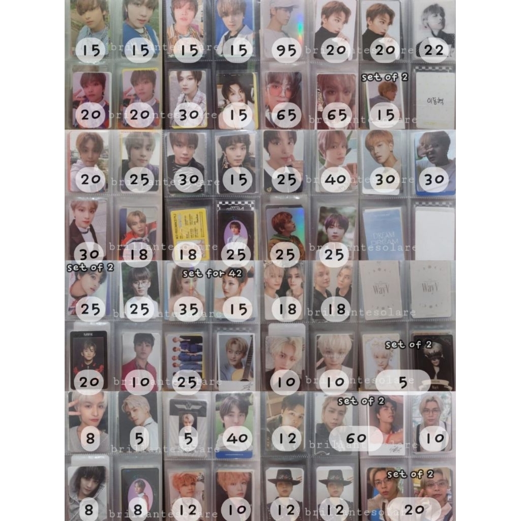 haechan photocard / nct dream fcmm