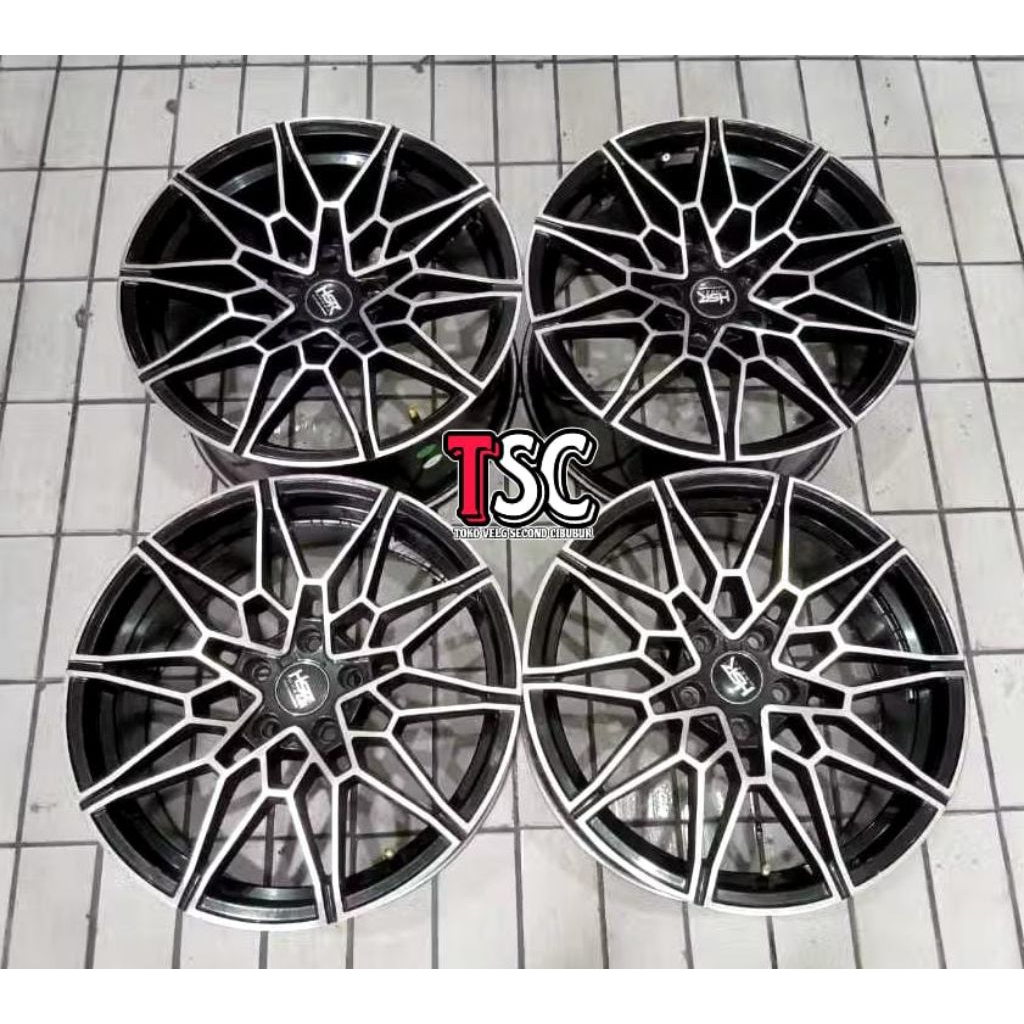 VELG HSR SUMIRE RING 18 PCD 5X112/114 BUAT MERCY HRV INNOVA CAMRY VOXY ALPHARD ACCORD CIVIC FD