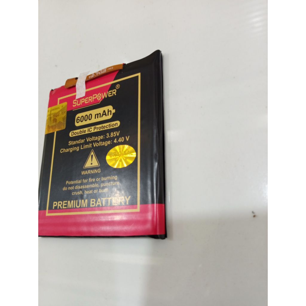 Baterai Batre Battery Infinix Zero 4 X555 BL-32AX BL32AX Double Power 6000mAh 2 IC Protector Batere 