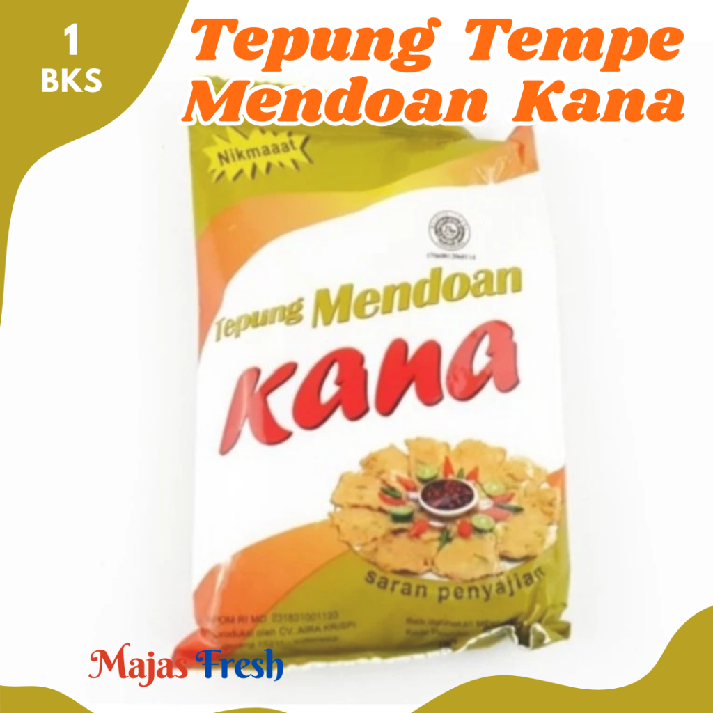 TEPUNG TEMPE Mendoan - Tepung Bumbu Mendoan Kana | 80gr [ Harga Per BKS ]