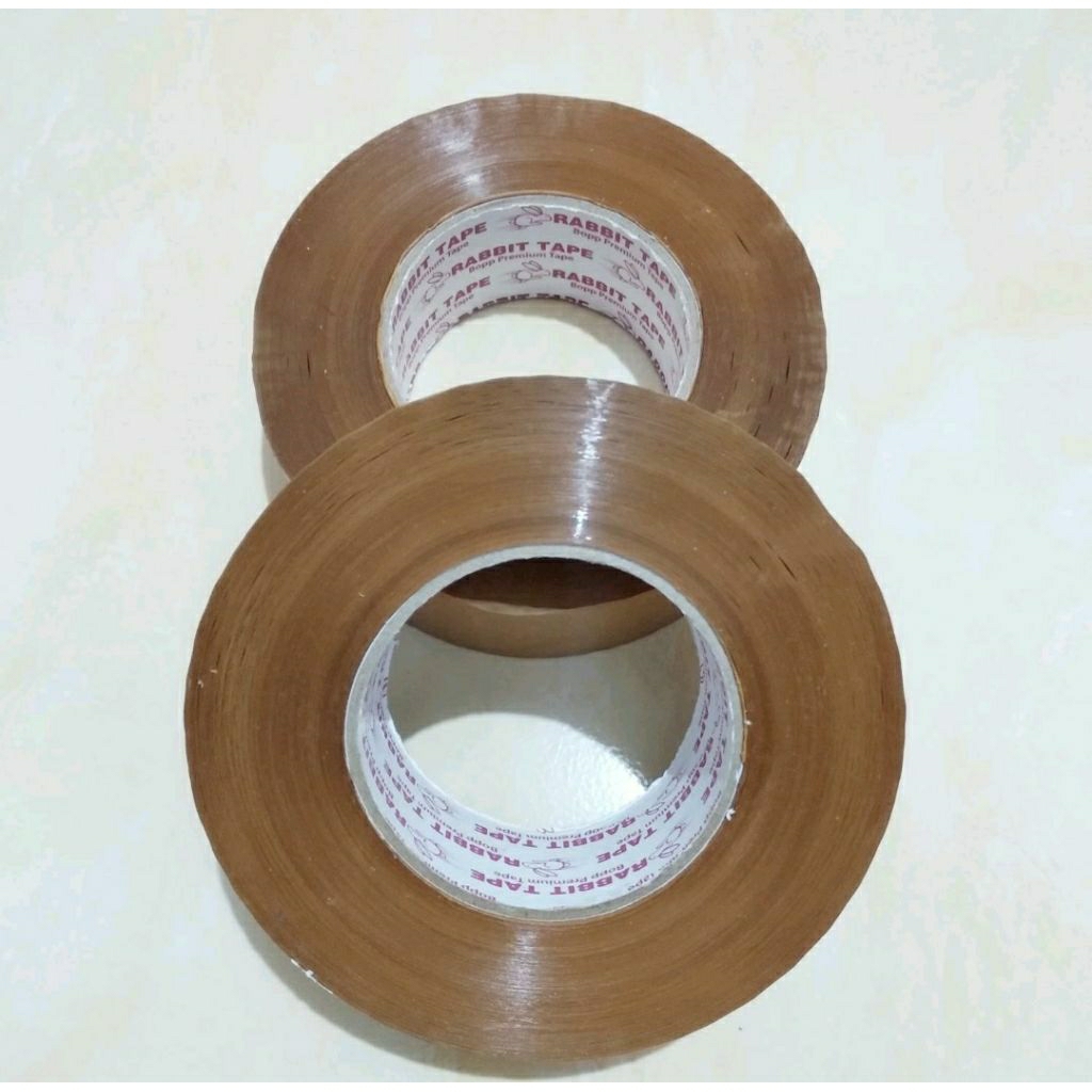 Lakban Bening & Coklat 500 yard 2 inch