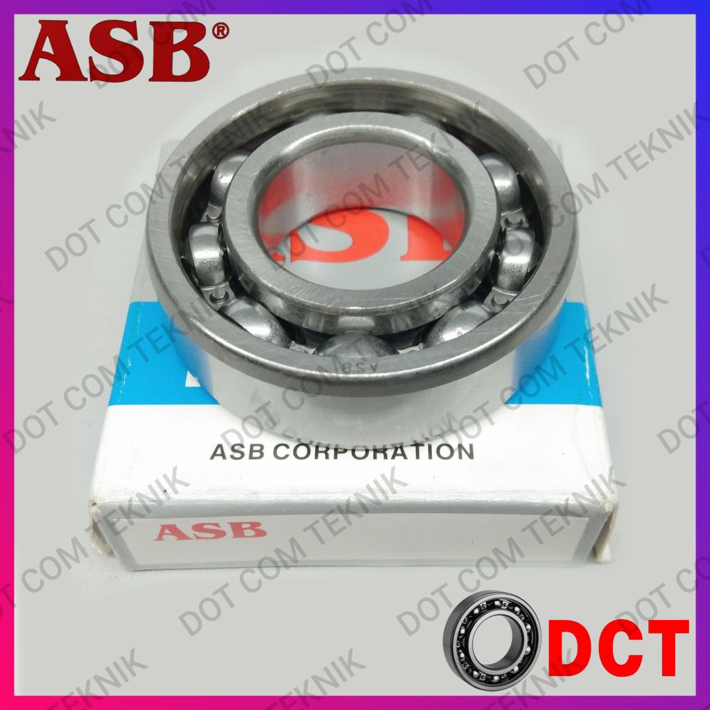 BEARING / LAHER 6203 - 5/8 ASB (5/8" atau 15,8MMx40MMx12MM)