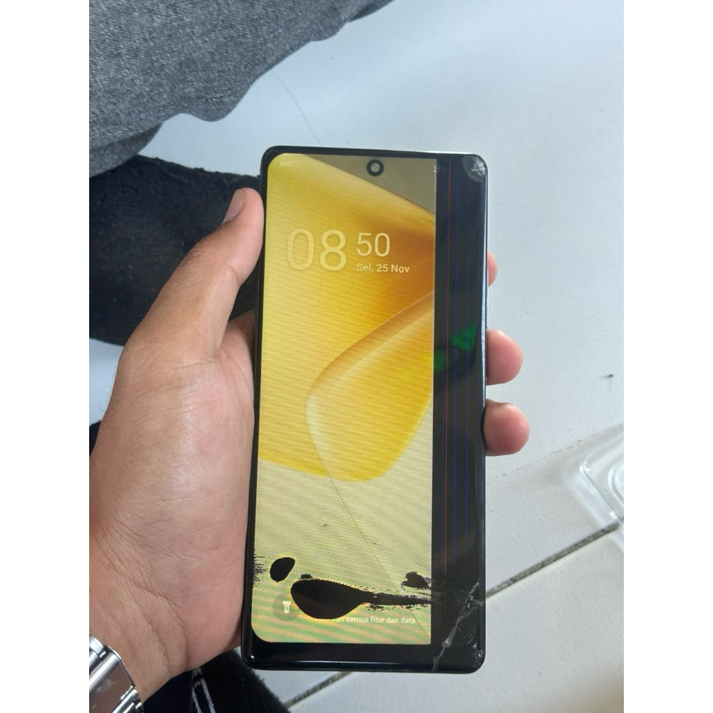 Hp infinix hot 50 pro plus second minus sesuai poto