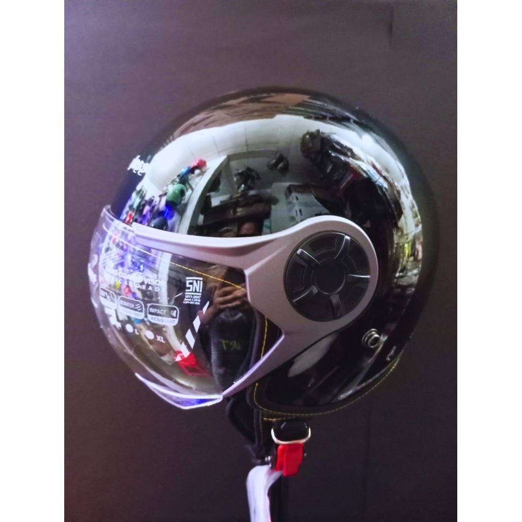 HELM CARGLOSS YRM SOLID BLACK HELM CARGLOSS YRM GHOTIC