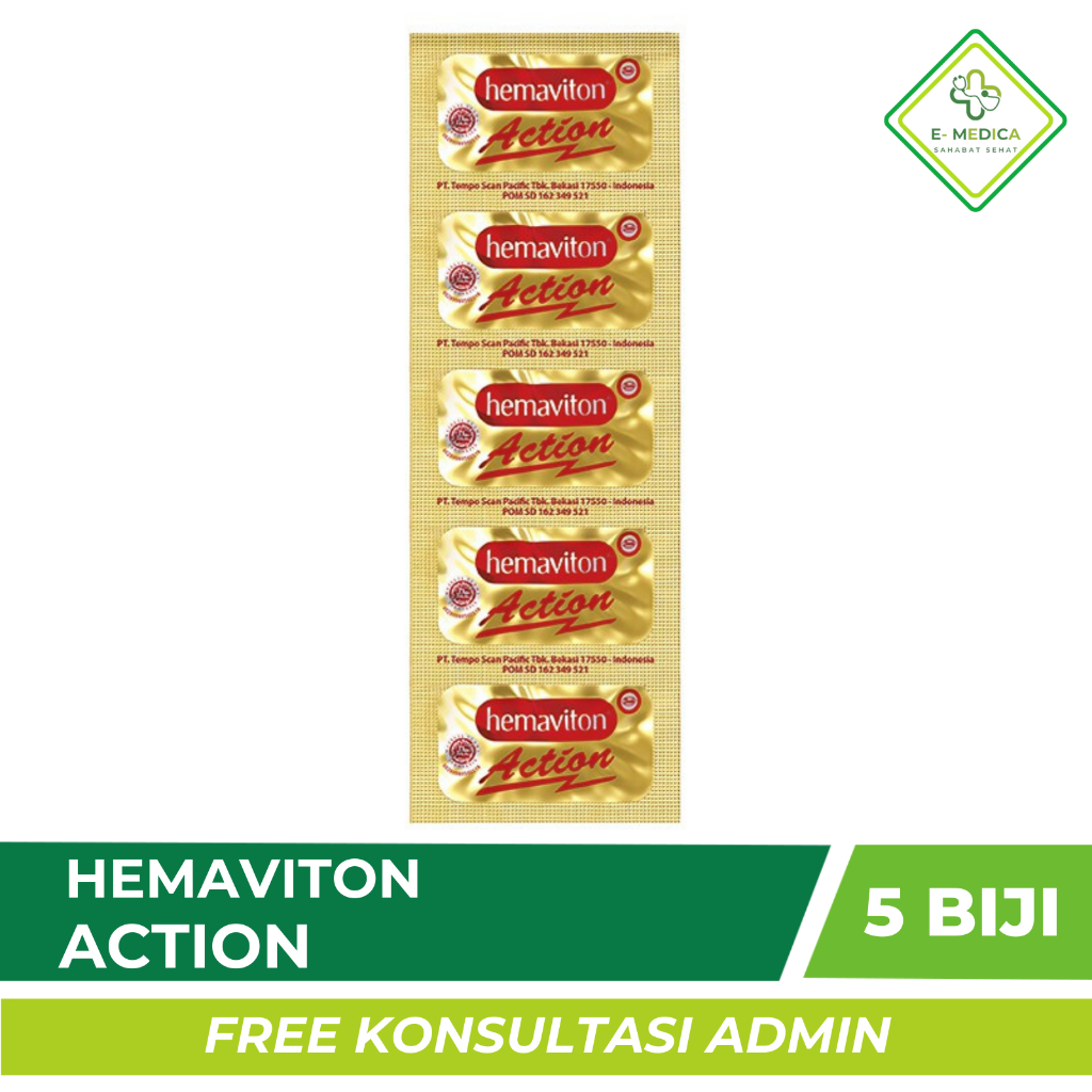 Hemaviton Action Isi 5 Tablet / Hemaviton Action