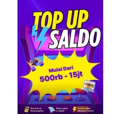 Terpercaya Top Saldo Up Saldo/Pulsa Transfer 500K-30Jt Ke Semua Termurah