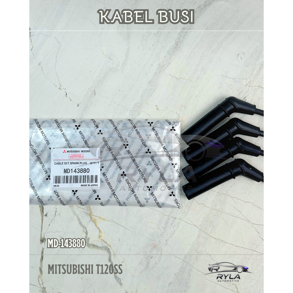 KABEL BUSI MITSUBISHI Colt T120SS (1.3L Karburator),  Kuda Bensin,  L300 – K143880 / MD-143880