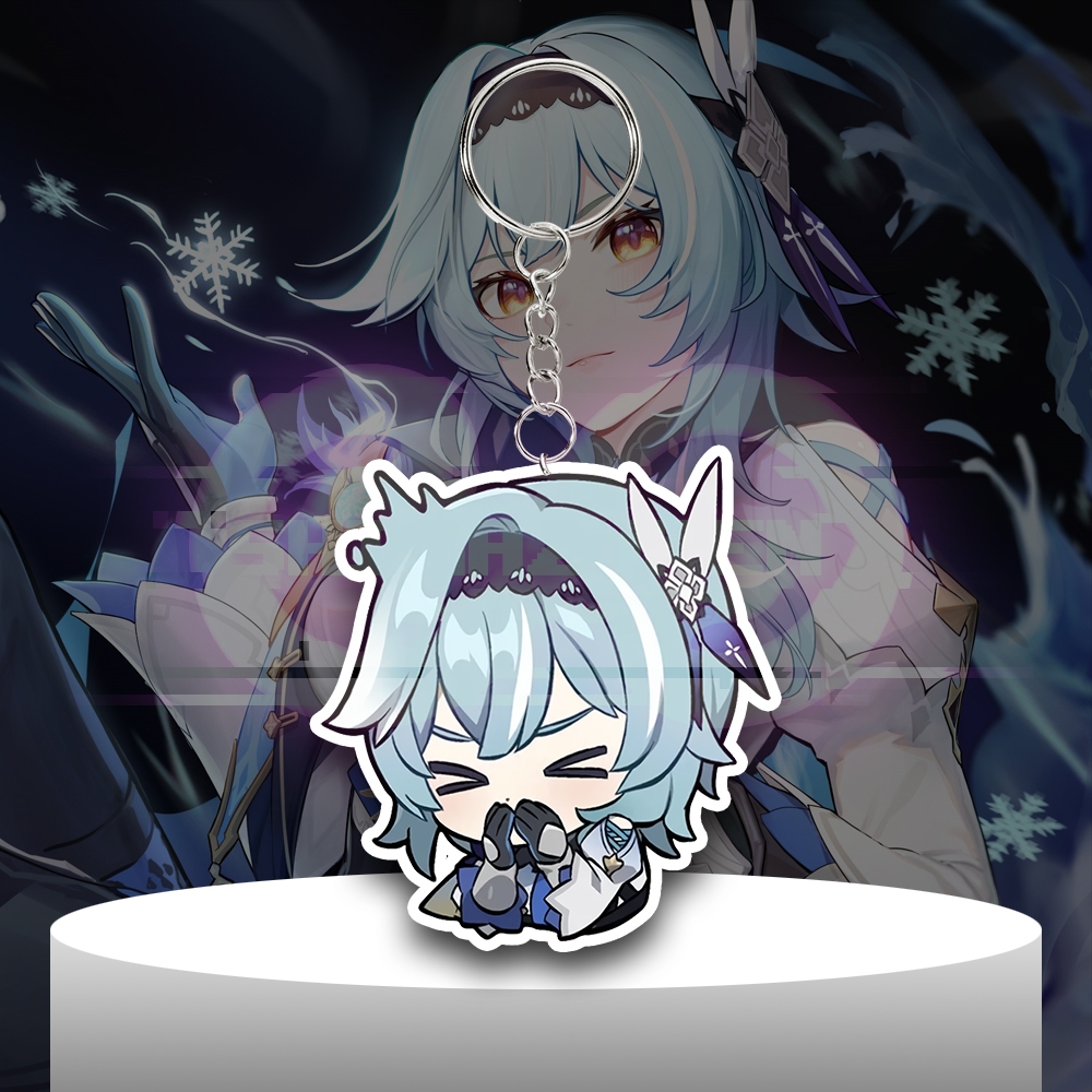 Gantungan Kunci Anime Genshin Impact Eula - Ganci Akrilik - Keychain Acrylic